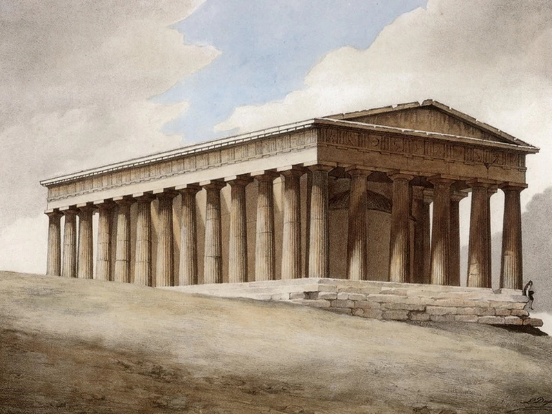 1789-Louis Dupré - Tempio di Efesto